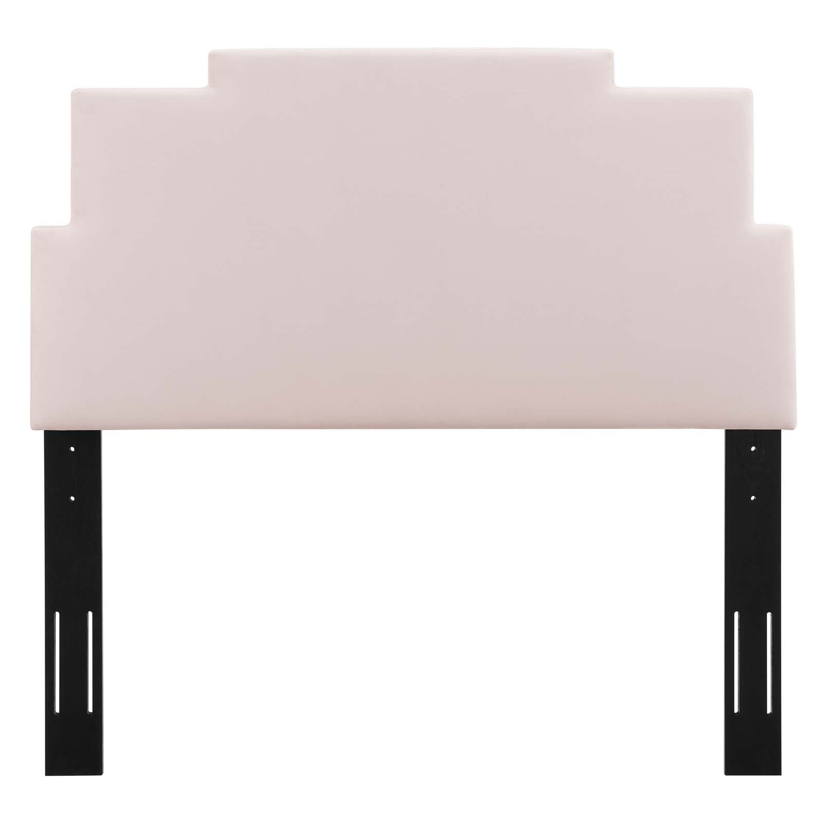 Modway Headboards - Kasia Performance Velvet Full/Queen Headboard Pink