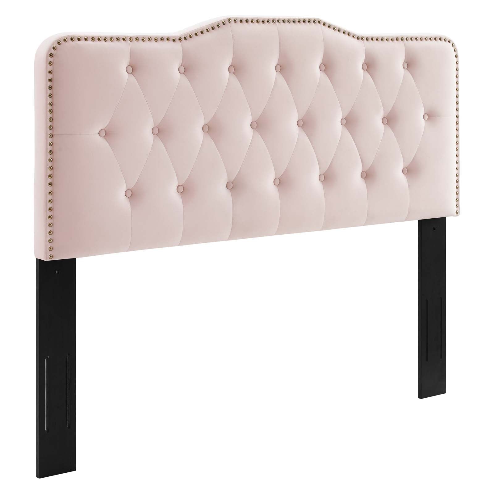 Modway Headboards - Sophia Tufted Performance Velvet King/California King Headboard Pink