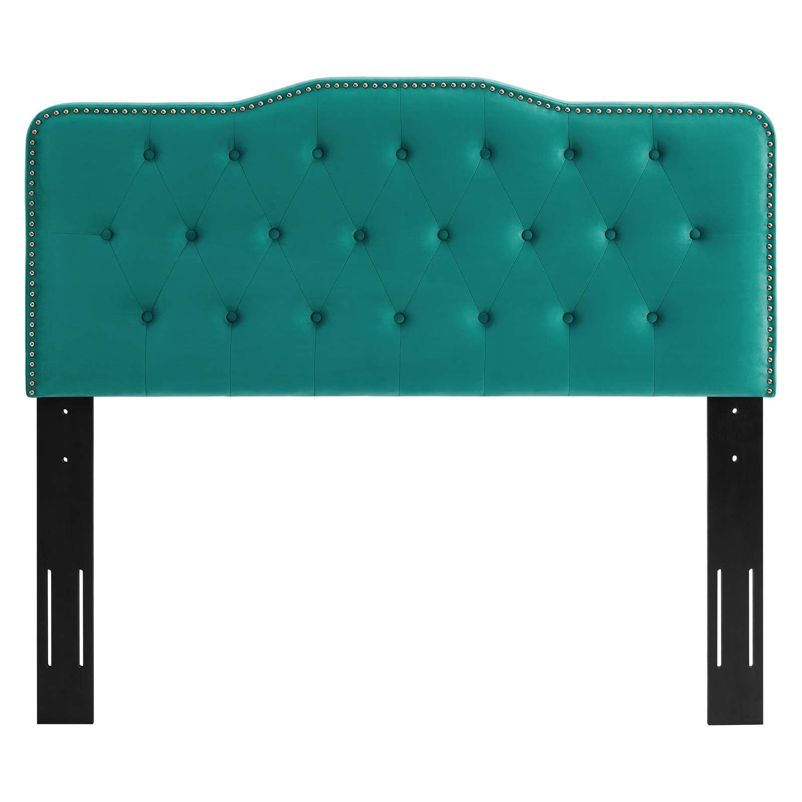 Modway Headboards - Sophia Tufted Performance Velvet King/California King Headboard Teal