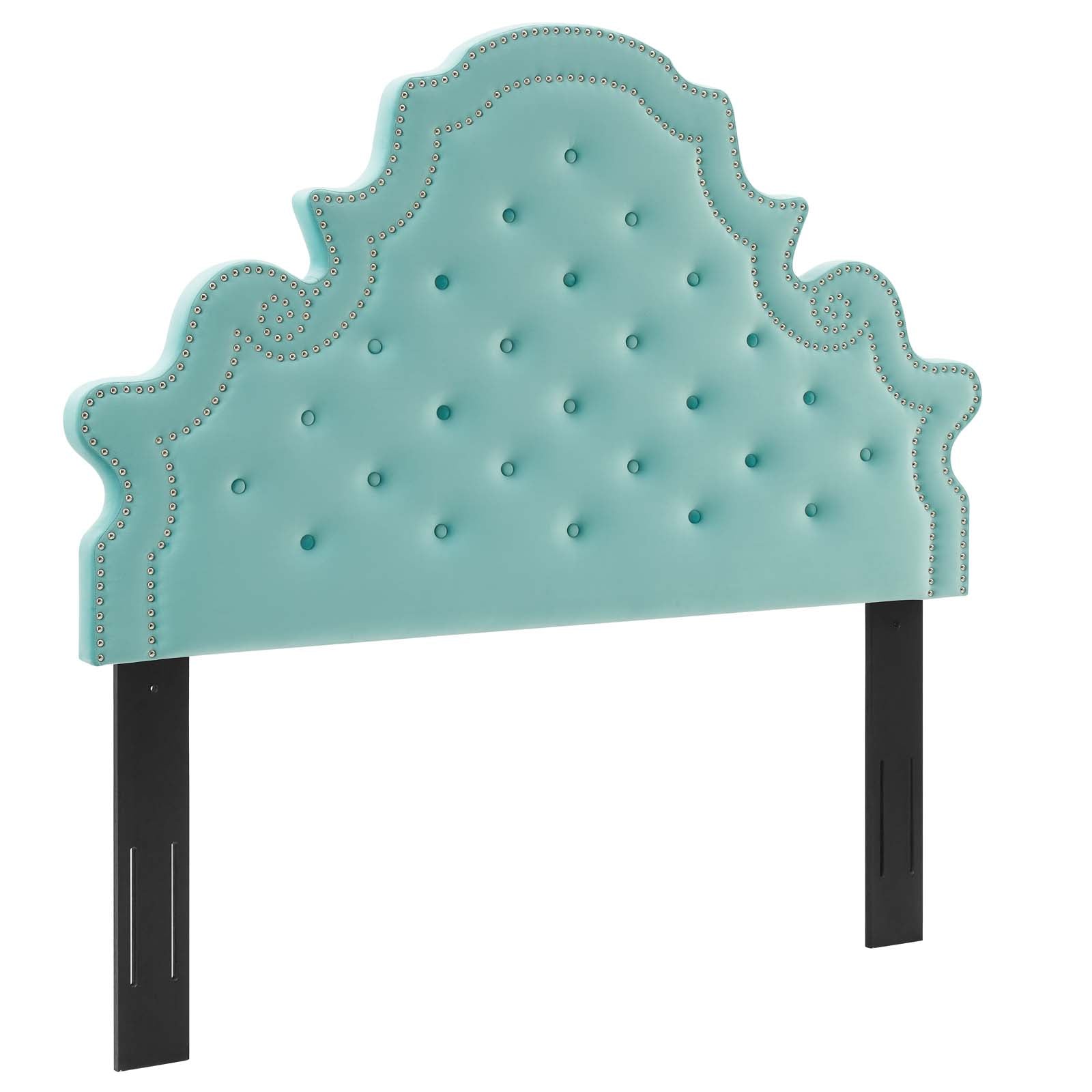 Modway Headboards - Diana Tufted Performance Velvet King/California King Headboard Mint