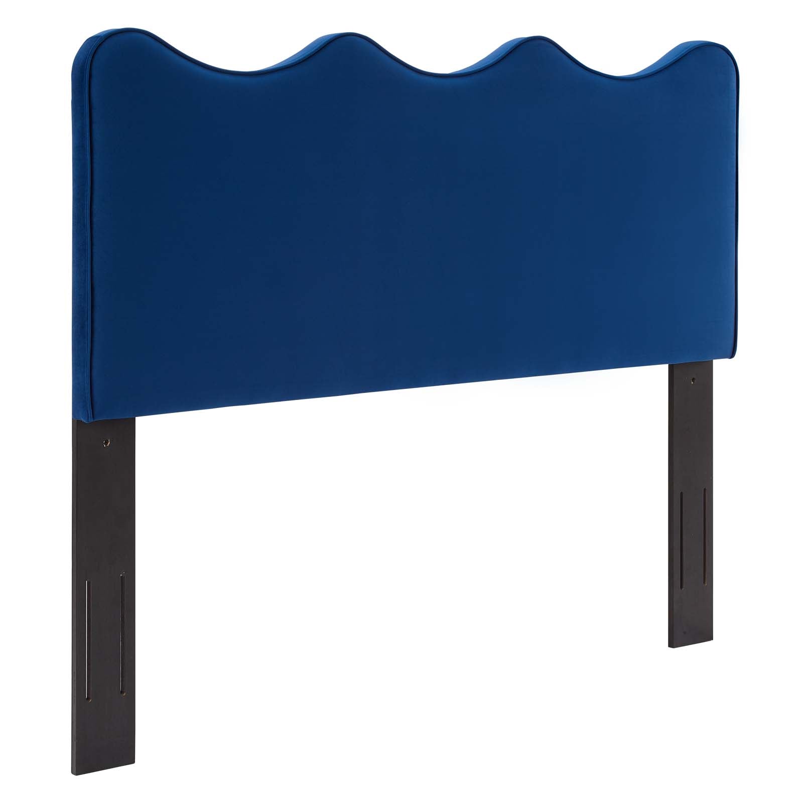Modway Headboards - Athena Performance Velvet King/California King Headboard Navy