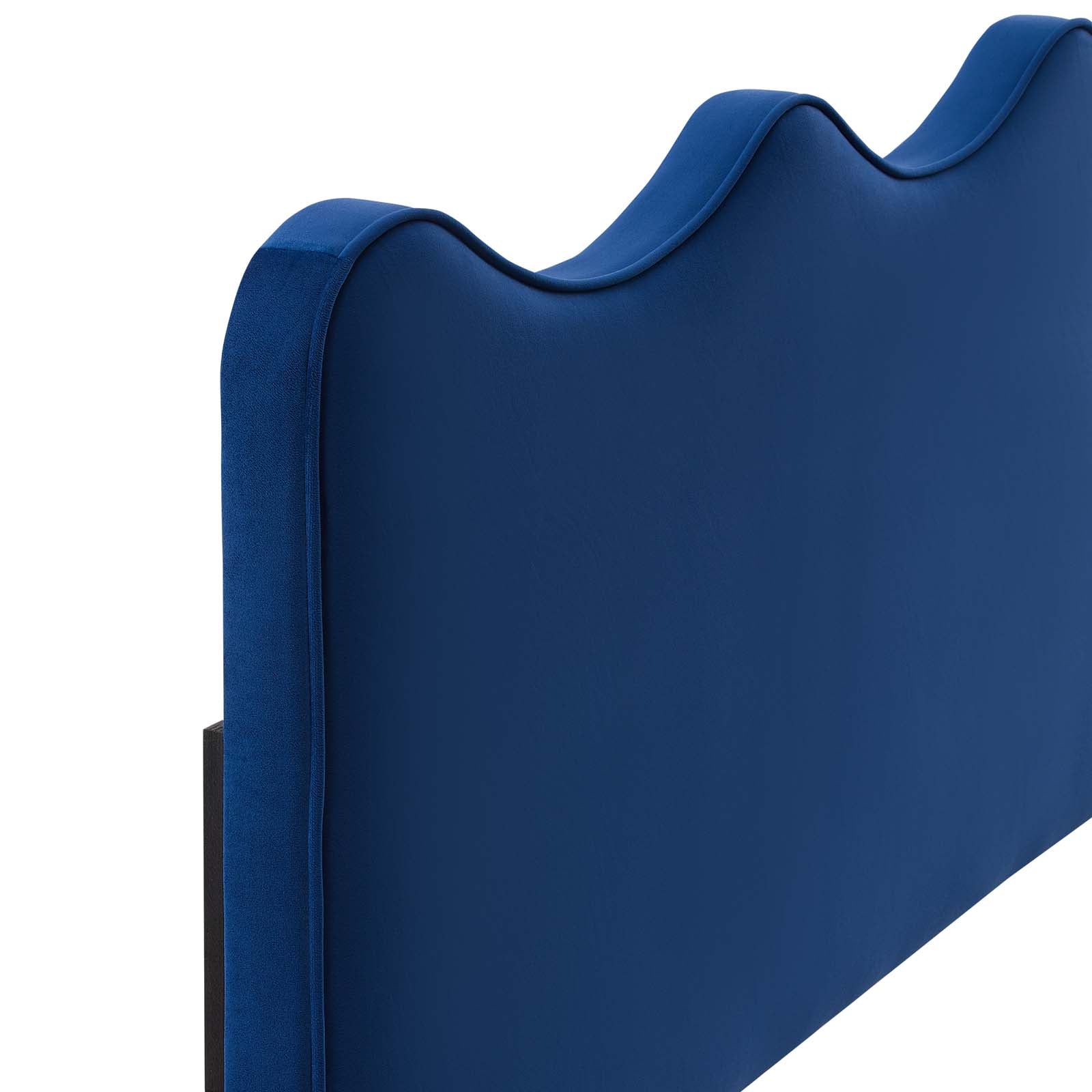Modway Headboards - Athena Performance Velvet King/California King Headboard Navy
