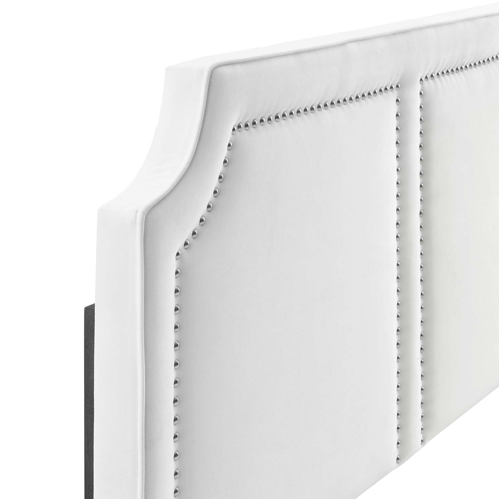 Modway Headboards - Cynthia Performance Velvet King/California King Headboard White