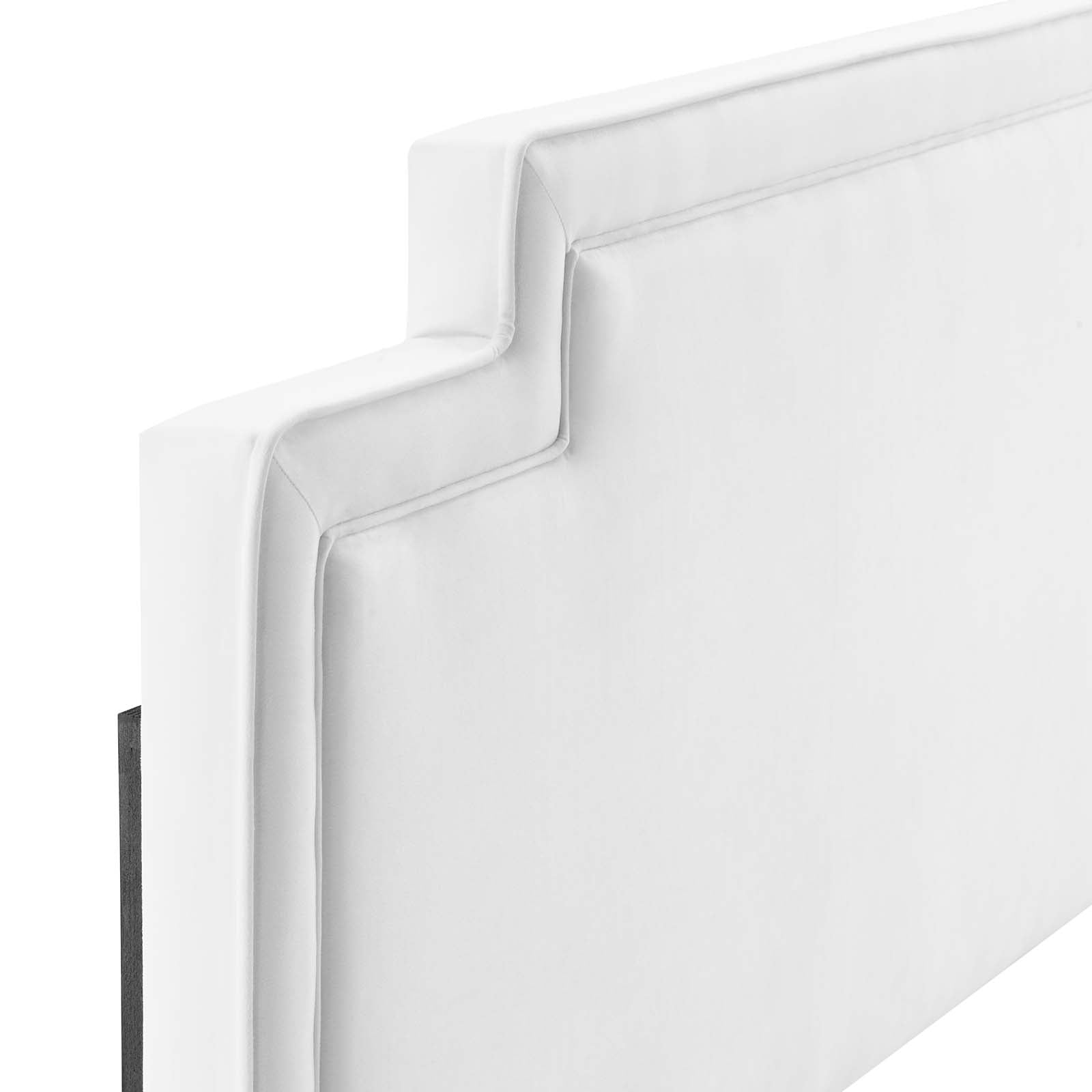 Modway Headboards - Transfix Performance Velvet King/California King Headboard White