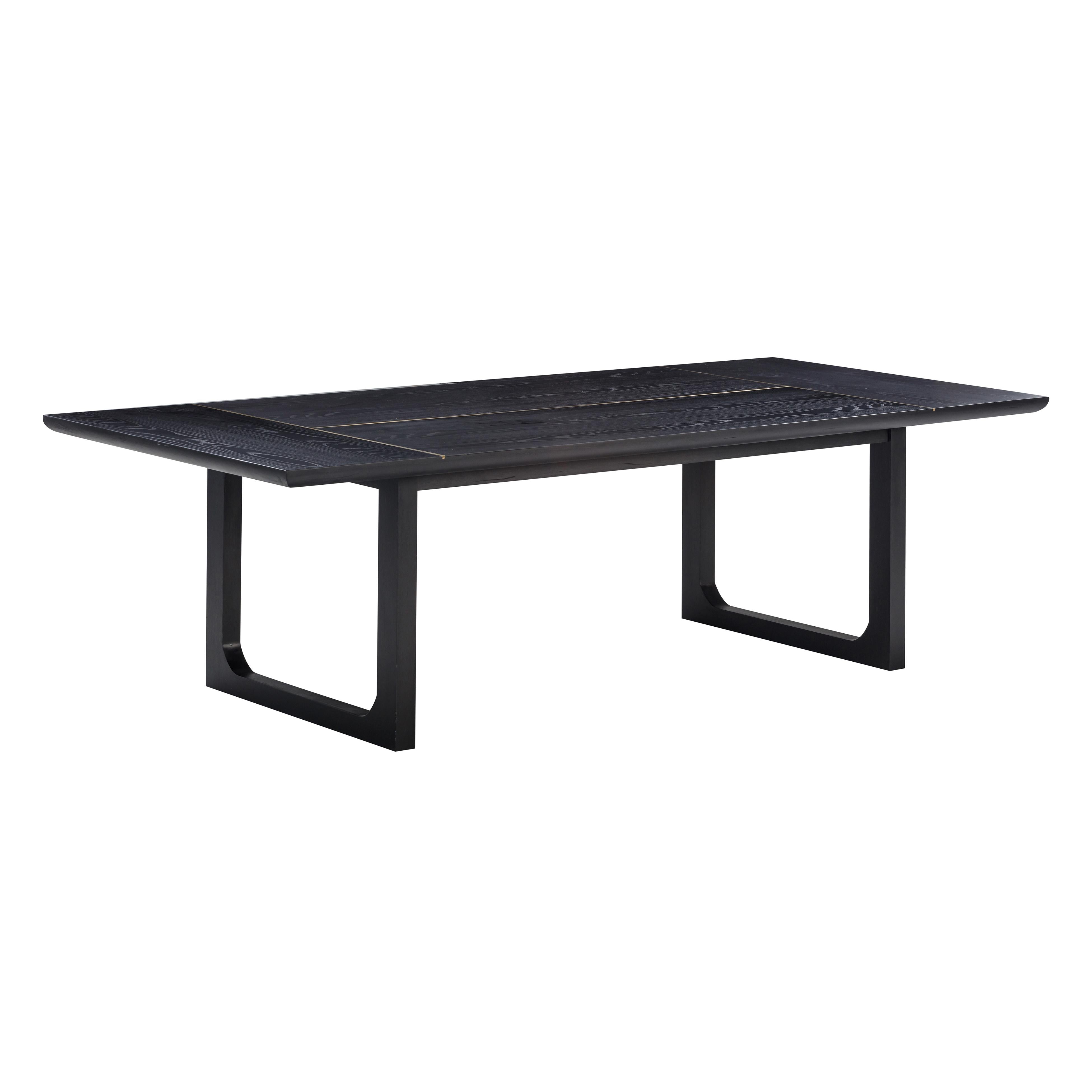 Tov Furniture Dining Tables - Shiloh Black Ash Rectangular Dining Table