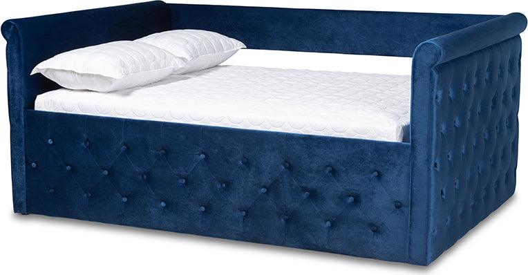 Wholesale Interiors Daybeds - Amaya 89.76" Daybed Navy Blue