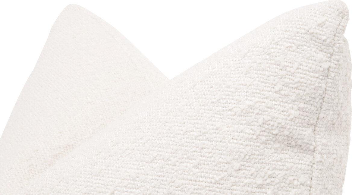 Essentials For Living Pillows & Throws - The Basic 22in Essential Pillow - Performance Boucle Snow