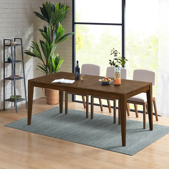 Olliix.com Dining Tables - Rectangle Extension Dining Table Pecan