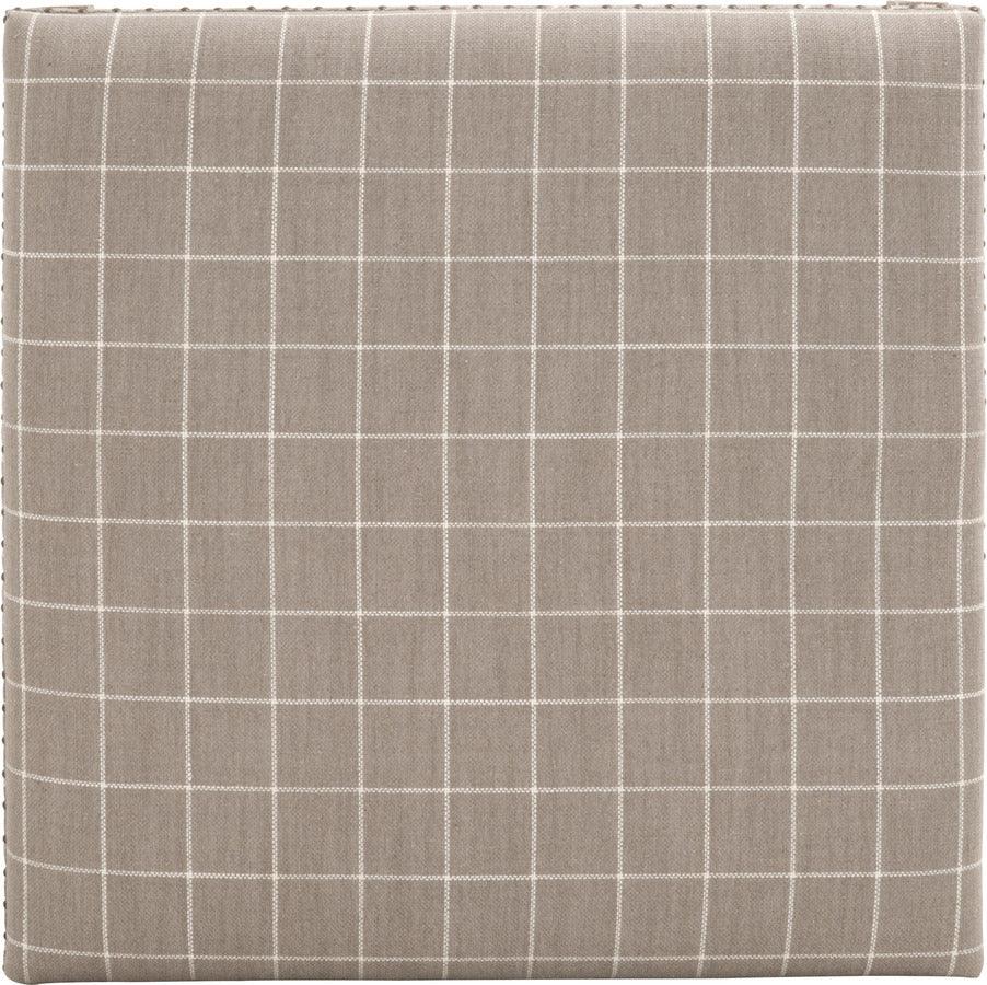 Essentials For Living Coffee Tables - Townsend Upholstered Coffee Table Windowpane Pebble