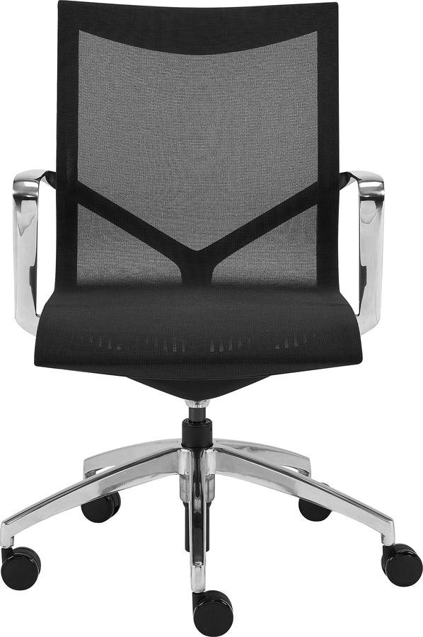 Euro Style Task Chairs - Tertu Low Back Office Chair Black