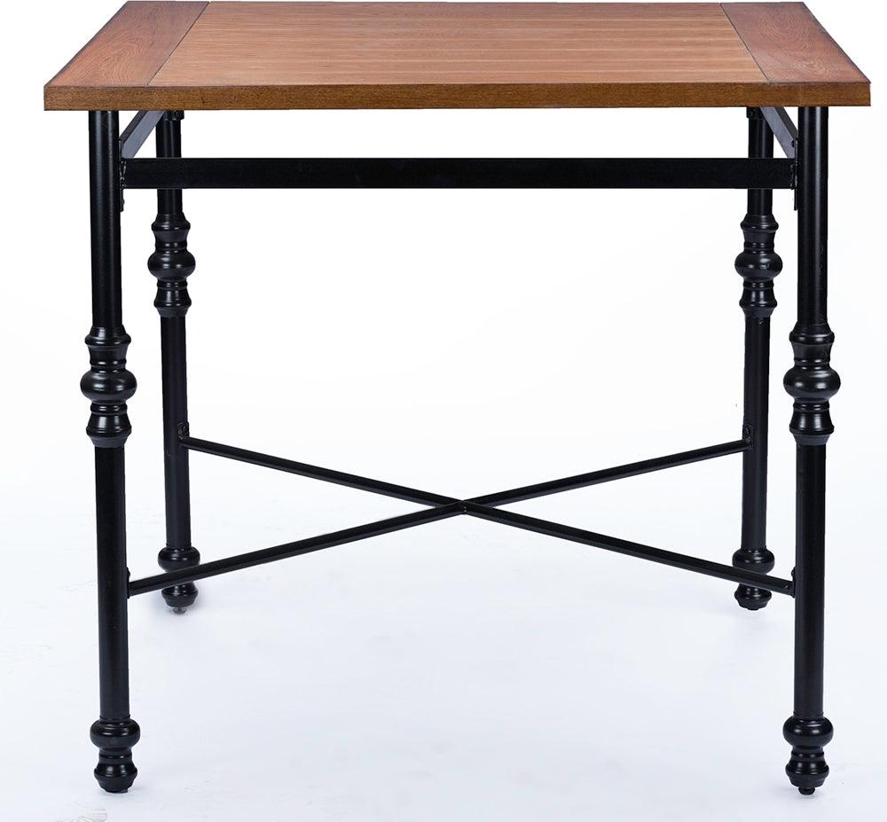 Wholesale Interiors Bar Tables - Broxburn Pub Table Light Brown & Black