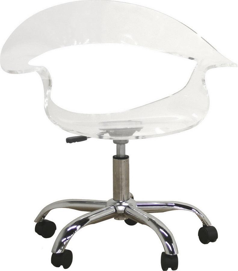 Wholesale Interiors Task Chairs - Elia Acrylic Swivel Chair