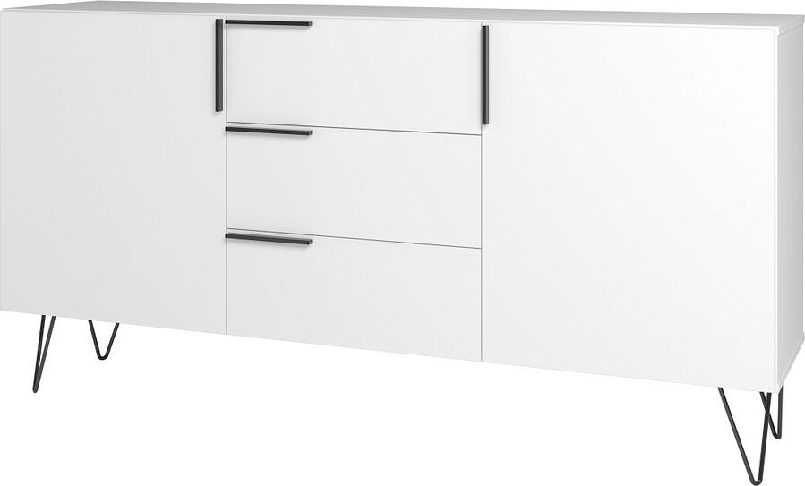Manhattan Comfort Buffets & Cabinets - Beekman 62.99 Sideboard in White