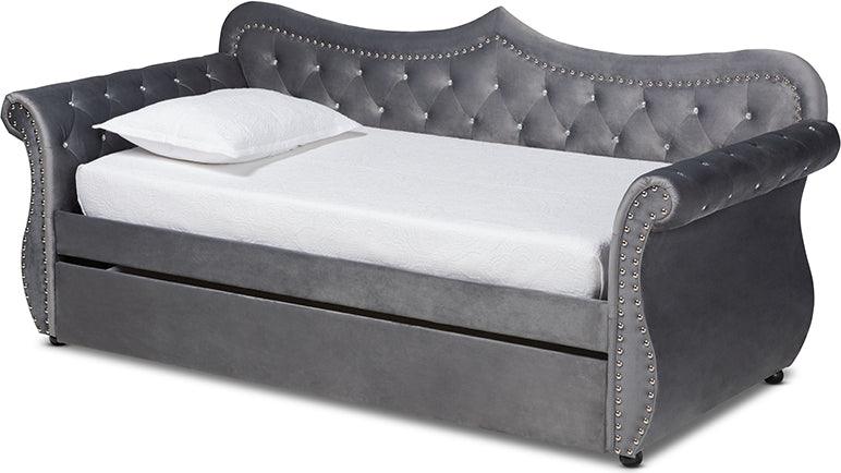 Wholesale Interiors Daybeds - Abbie 93" Daybed Gray
