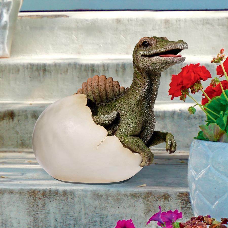 Design Toscano Statues - Spinosaurus Dinosaur Egg Statue