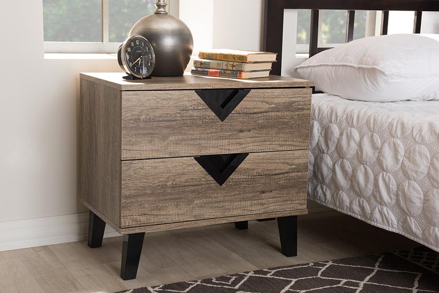 Wholesale Interiors Nightstands & Side Tables - Swanson Nightstand Light Brown