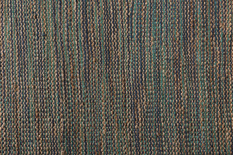 Wholesale Interiors Indoor Rugs - Michigan Modern and Contemporary Blue Handwoven Hemp Blend Area Rug