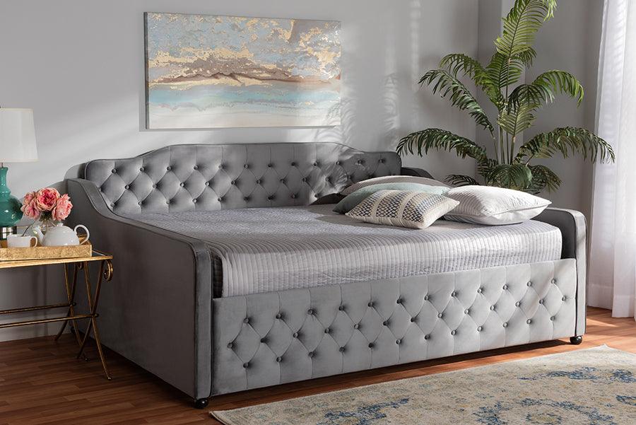 Wholesale Interiors Daybeds - Freda 88.3" Daybed Gray