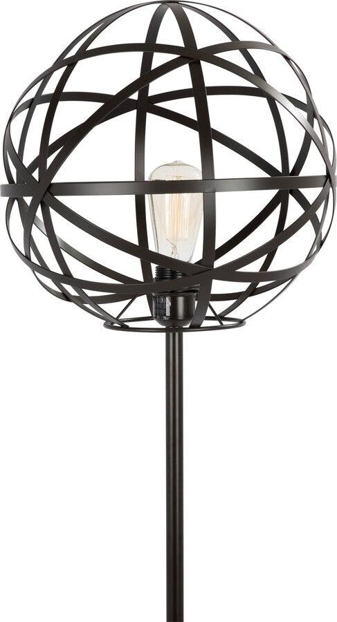 Lumisource Floor Lamps - Linx Industrial Floor Lamp in Antique