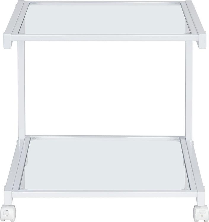 Euro Style File Cabinets - Caesar Printer Cart White