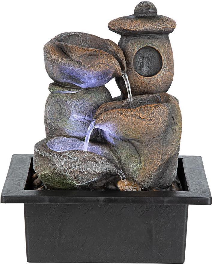 Design Toscano Fountains - Stone Pagoda Tabletop Fountain