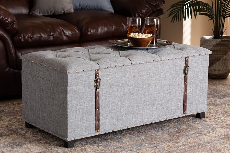 Contemporary storage ottoman deals