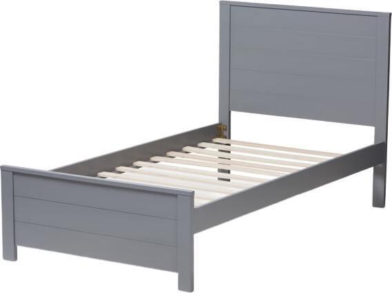 Wholesale Interiors Beds - Catalina Twin Bed Gray