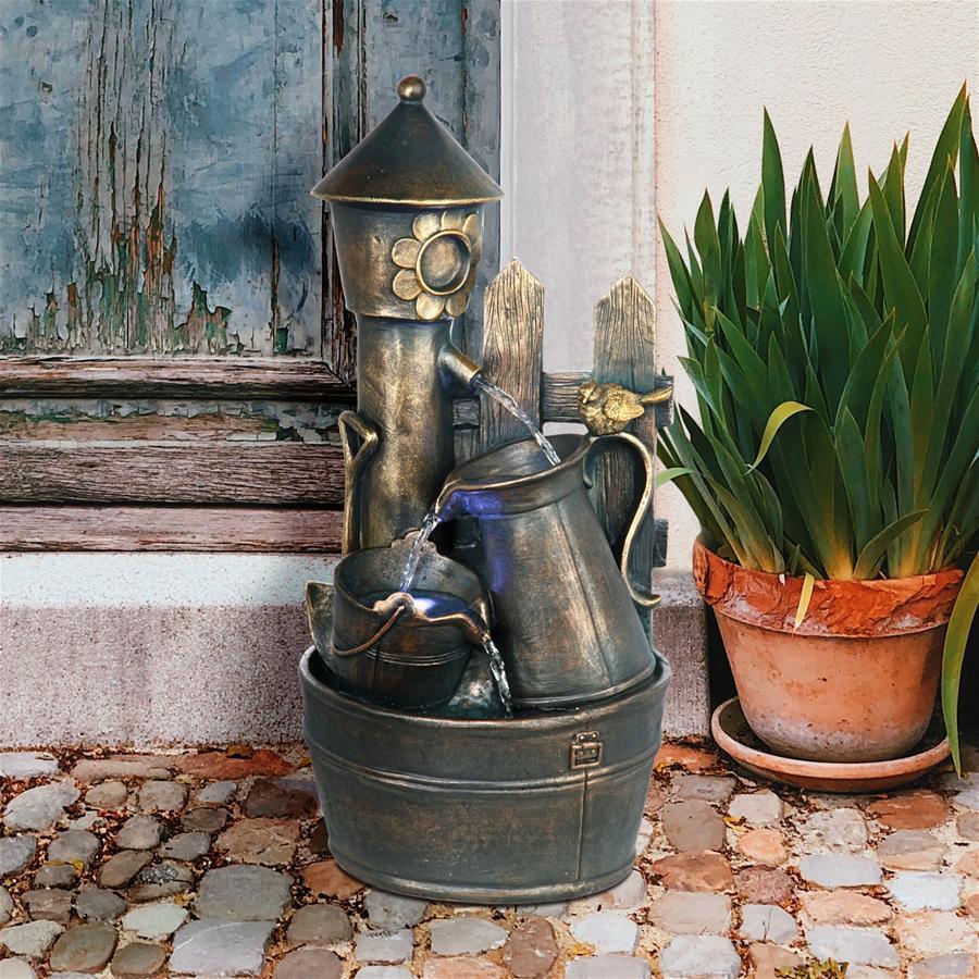 Design Toscano Fountains - Backyard Buckets Of Fun Fountain