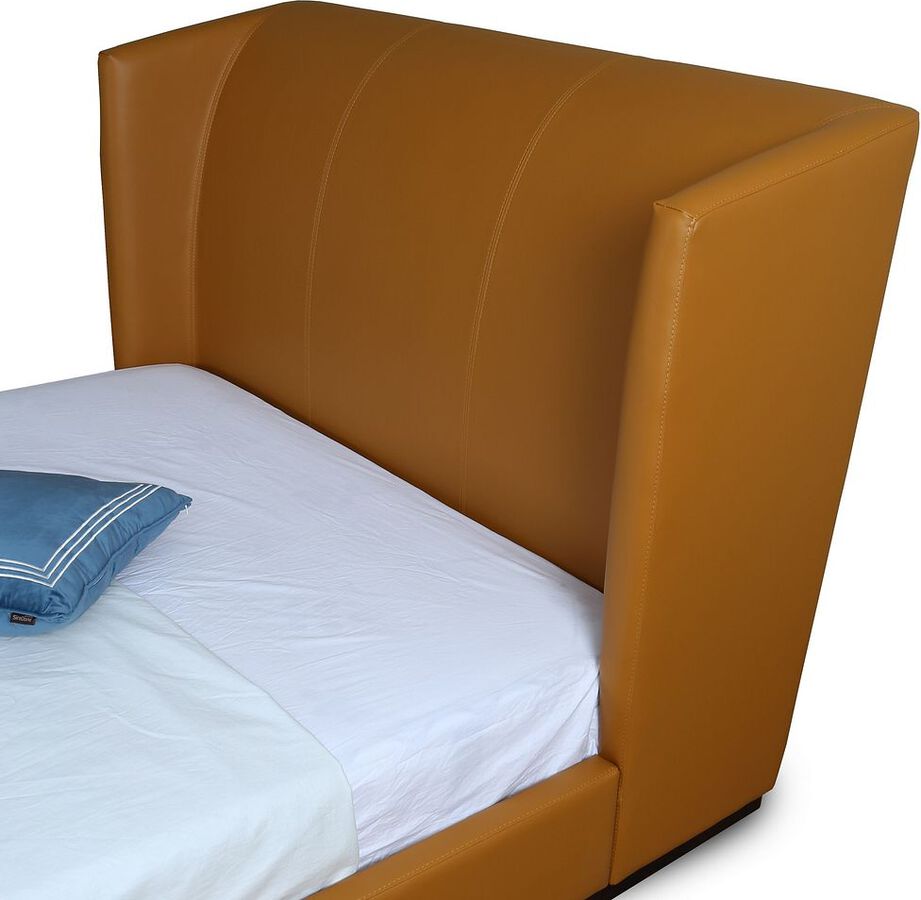Manhattan Comfort Beds - Lenyx Saddle Queen Bed