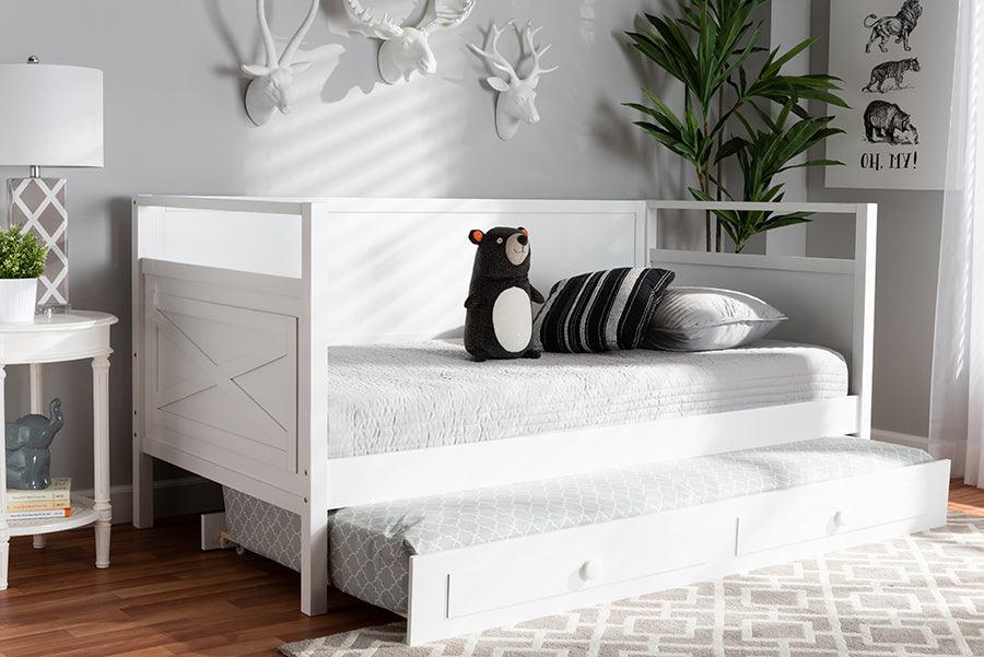 Wholesale Interiors Daybeds - Cintia 41.5" Daybed White