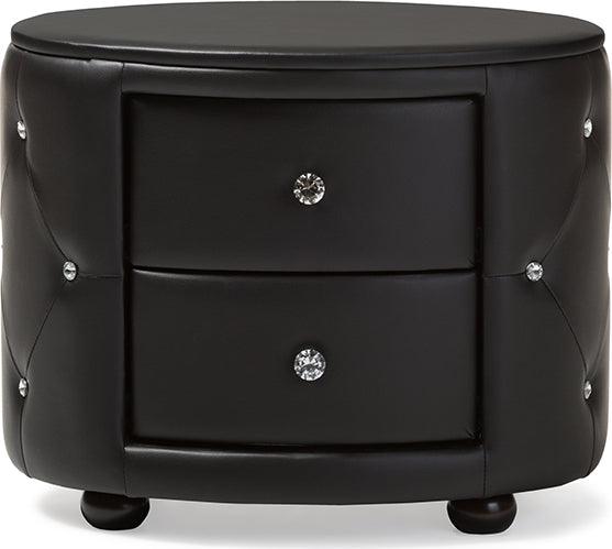 Wholesale Interiors Nightstands & Side Tables - Davina Nightstand Black