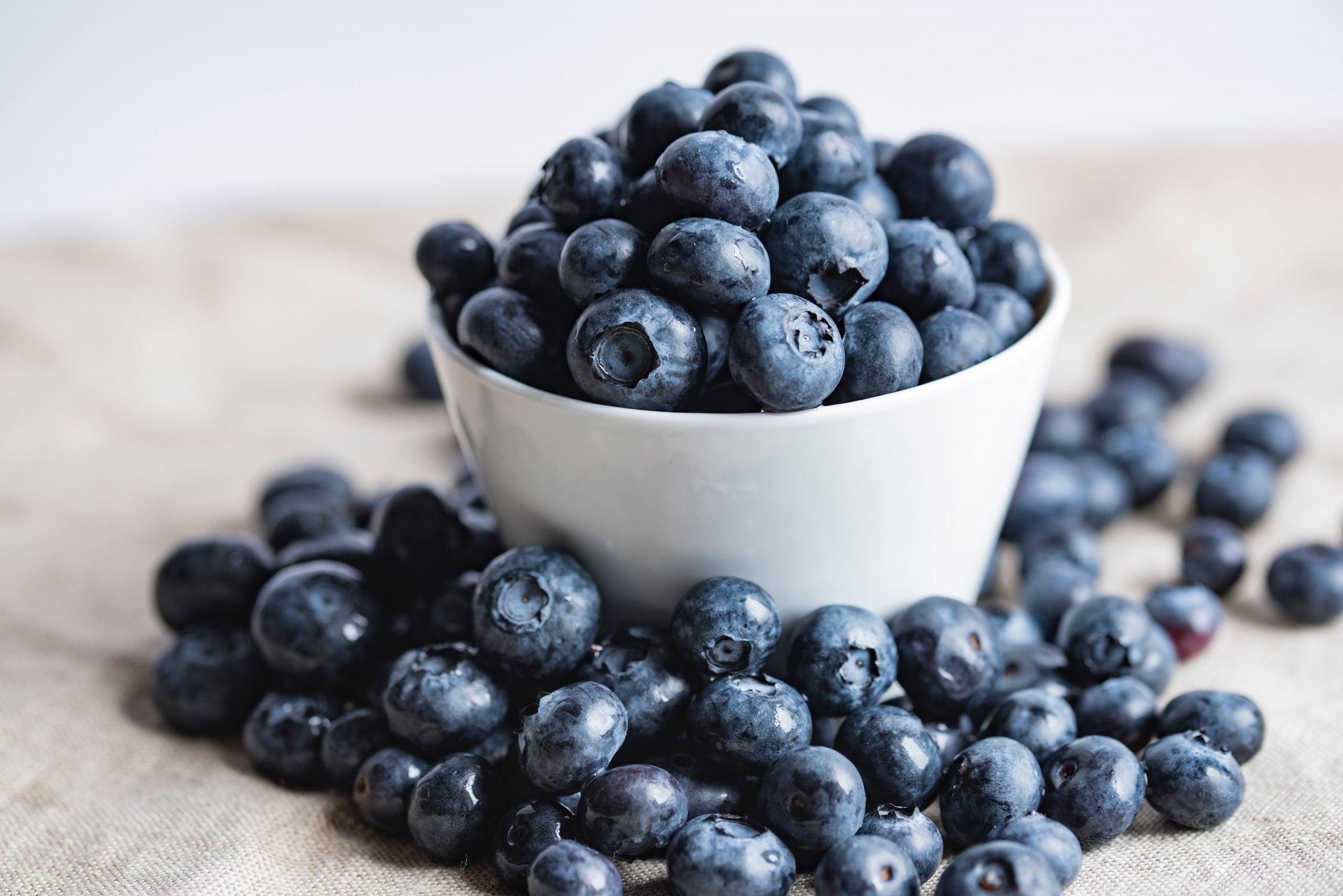 Consider eating blueberries before you working out