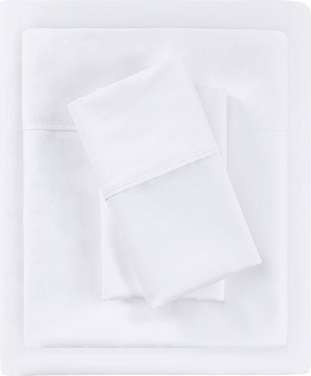 Olliix.com Sheets & Sheet Sets - 1000 Thread Count Full Sheet Set White