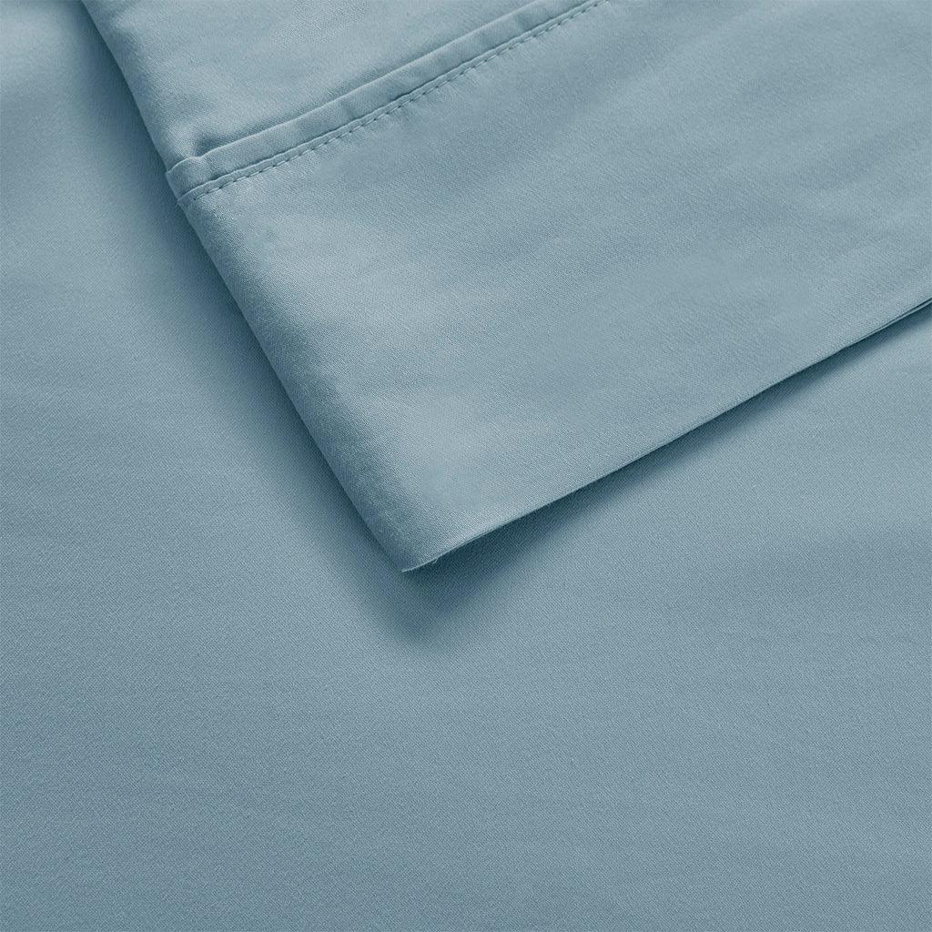 Olliix.com Sheets & Sheet Sets - 1000 Thread Count Queen Sheet Set Blue