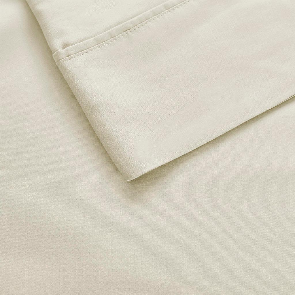Olliix.com Sheets & Sheet Sets - 1000 Thread Count Queen Sheet Set Ivory