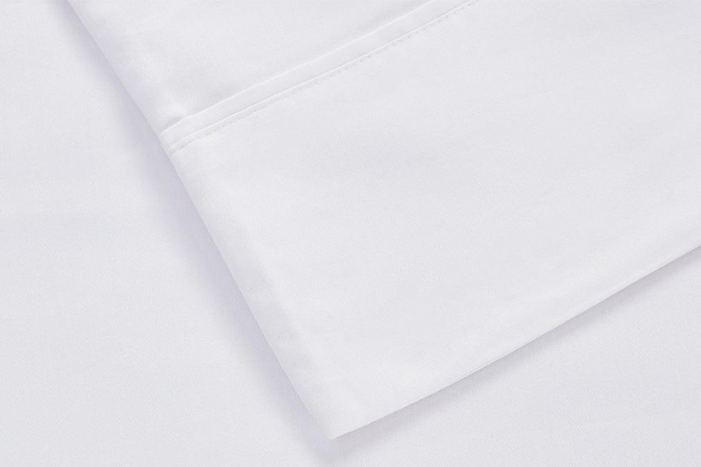 Olliix.com Sheets & Sheet Sets - 1000 Thread Count Queen Sheet Set White