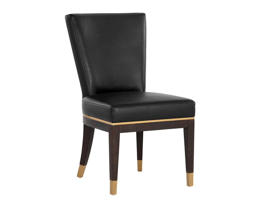 SUNPAN Dining Chairs - Alister Dining Chair - Bravo Black / Abbington Black