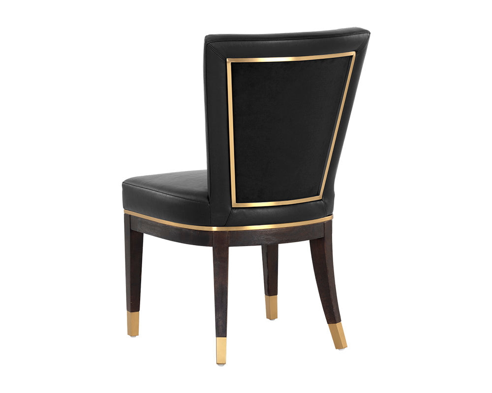SUNPAN Dining Chairs - Alister Dining Chair - Bravo Black / Abbington Black
