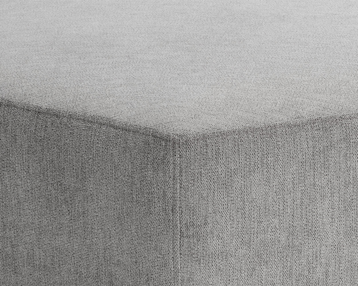 SUNPAN Ottomans & Stools - Amalia Ottoman - Polo Club Stone