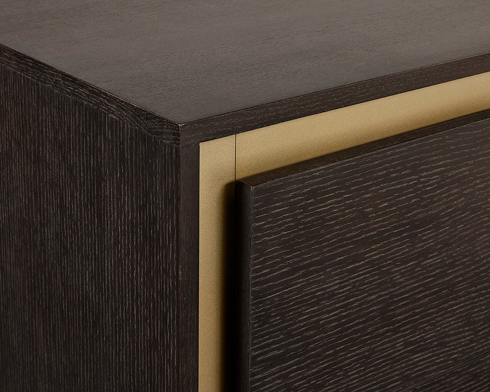SUNPAN Nightstands & Side Tables - Alvaro Nightstand - Rustic Bronze