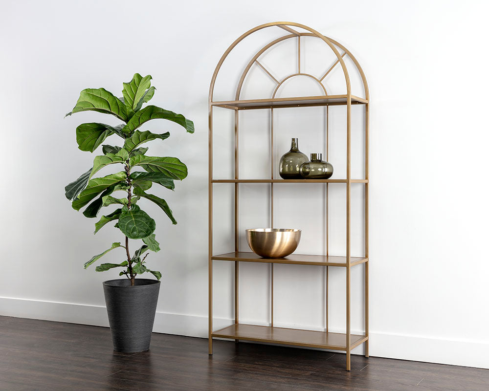 SUNPAN Bookcases & Display Units - Alcove Bookcase - Gold