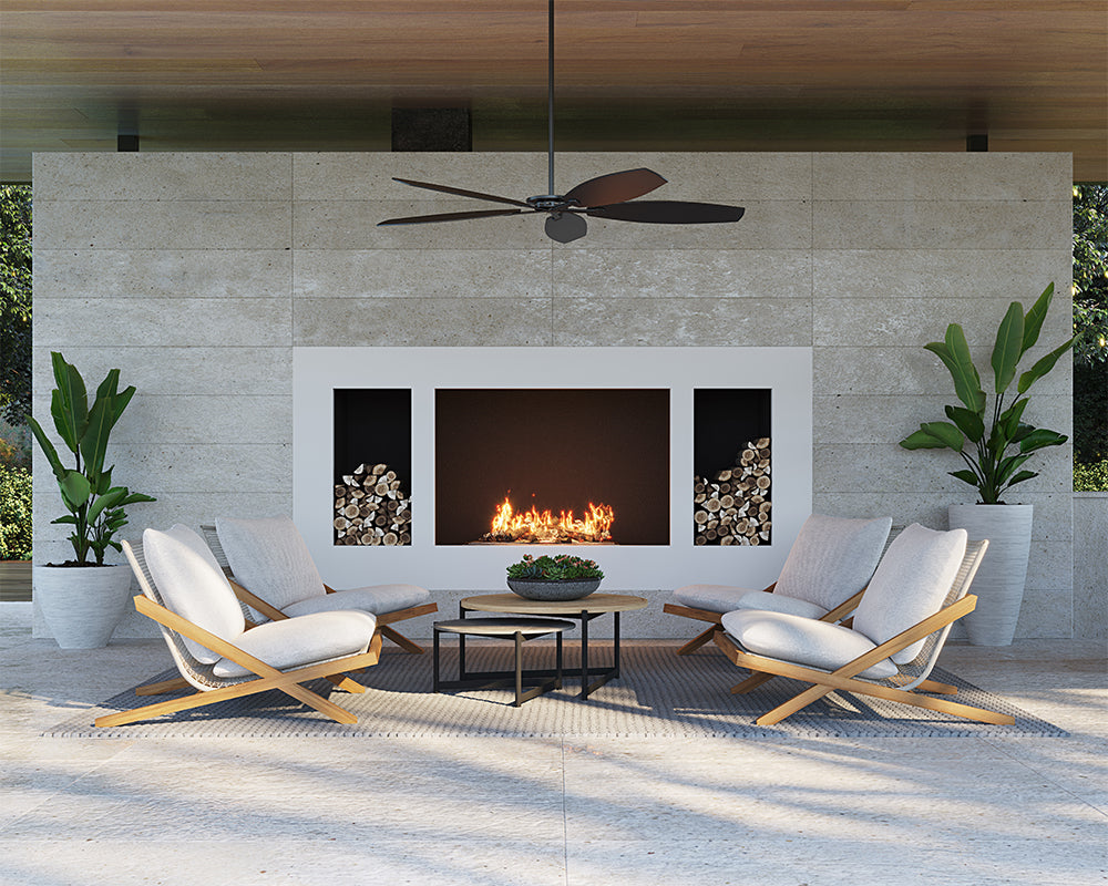 SUNPAN Outdoor Coffee Tables - Amalfi Coffee Table - Small - Grey