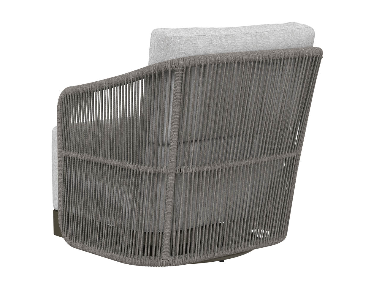 SUNPAN Outdoor Chairs - Allariz Swivel Armchair - Warm Grey - Gracebay Light Grey