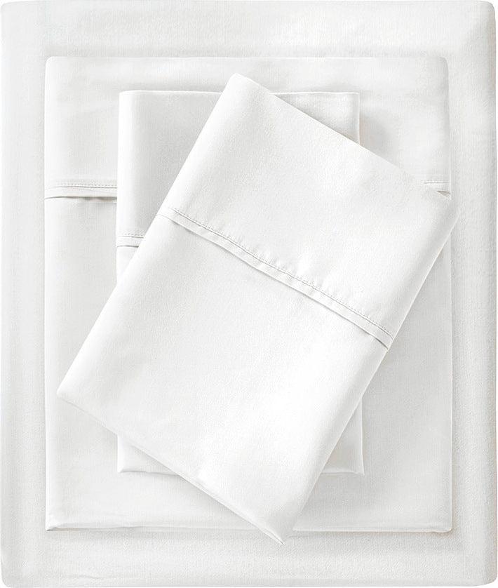 Olliix.com Sheets & Sheet Sets - 1500 Thread Count California King Sheet Set White