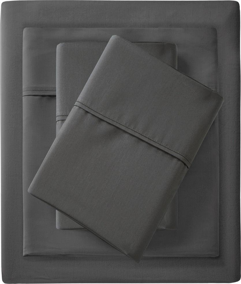 Olliix.com Pillowcases & Shams - 1500 Thread Count King Pillowcase Charcoal