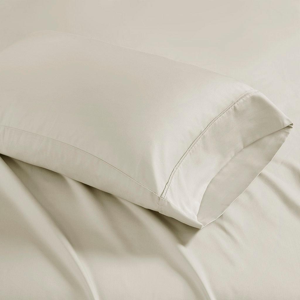 Olliix.com Pillowcases & Shams - 1500 Thread Count King Pillowcase Ivory