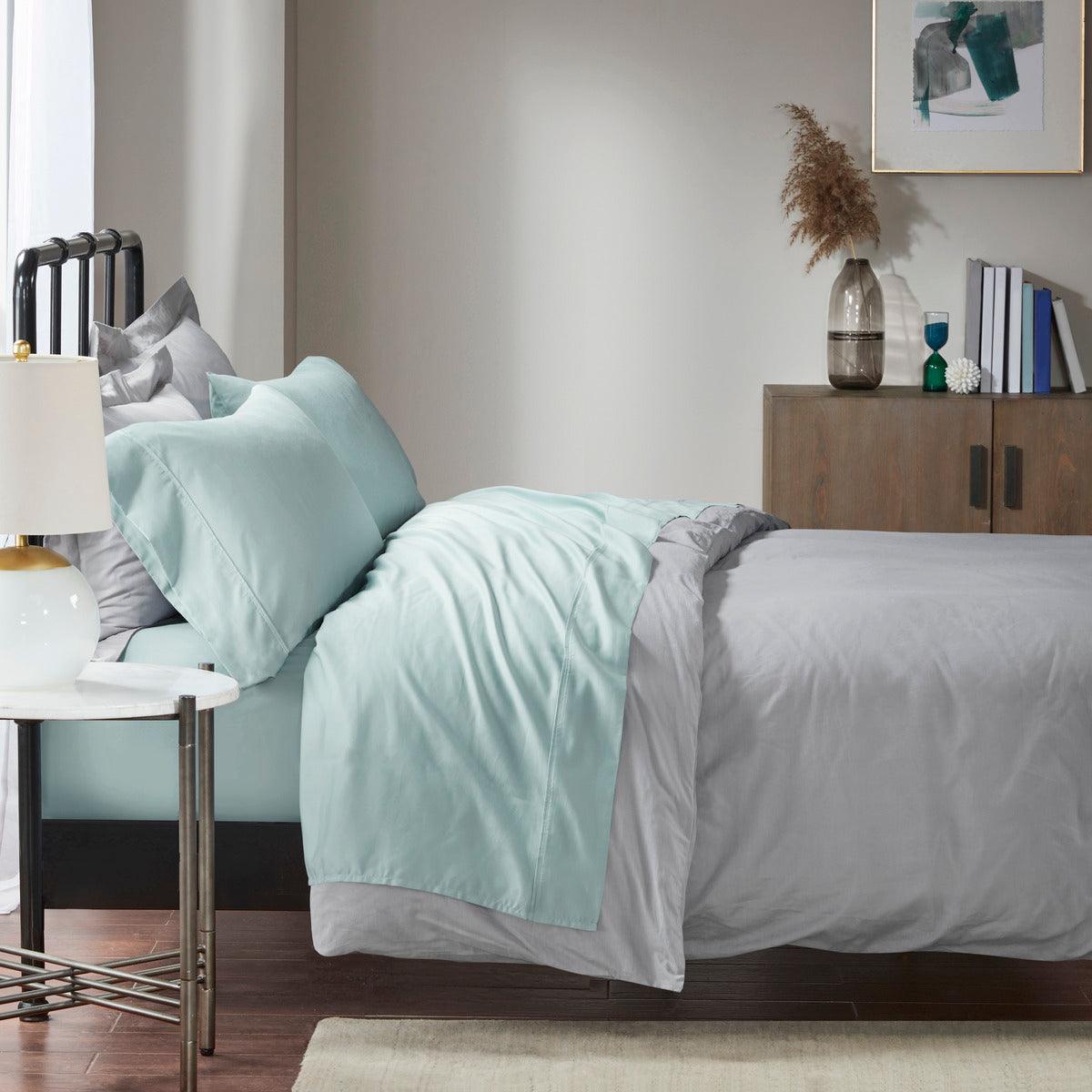 Olliix.com Pillowcases & Shams - 1500 Thread Count Standard Pillowcase Seafoam