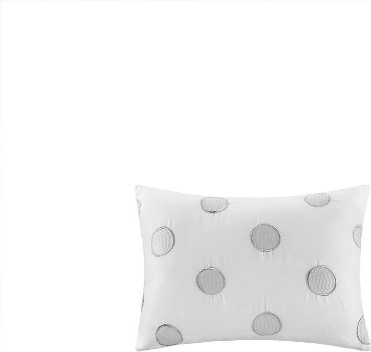 Olliix.com Comforters & Blankets - 26 " W Lorna Comforter and Sheet Set Gray Queen
