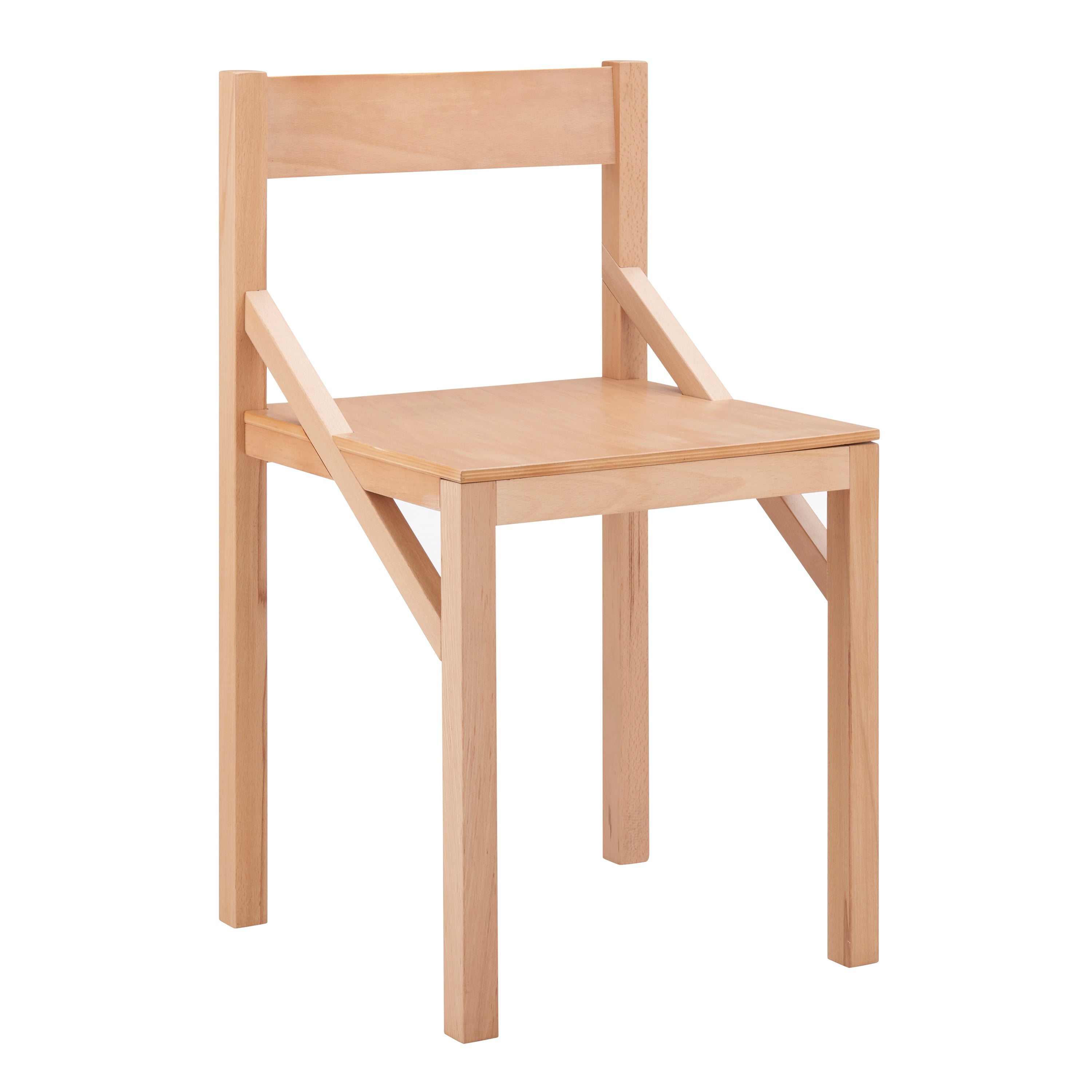 Euro Style Dining Chairs - Kelda Side Chair in Natural - Set of 1
