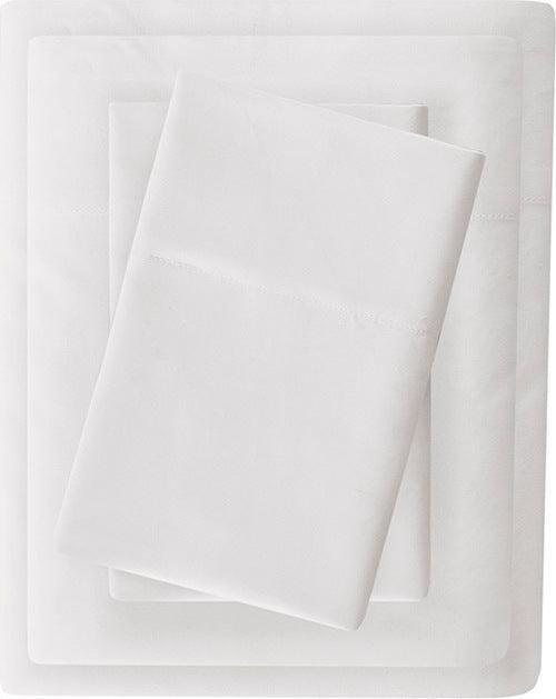 Olliix.com Sheets & Sheet Sets - 3M Microcell California King Sheet Set White